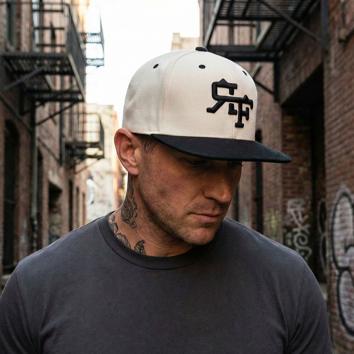 RF Logo Flexfit Snapback Hat