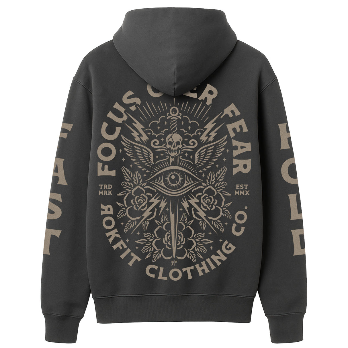 Focus Over Fear Pullover Hoodie