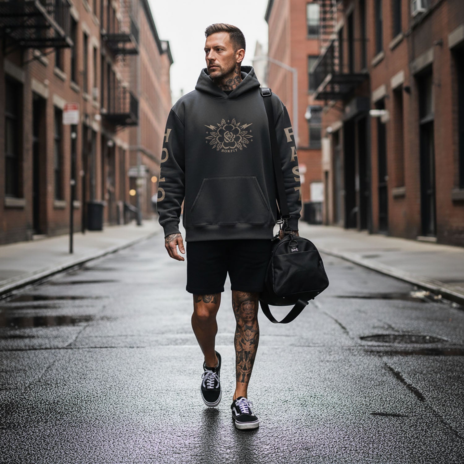 Focus Over Fear Pullover Hoodie