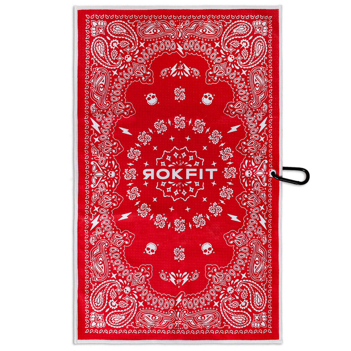 Utility Towel - Paisley Red