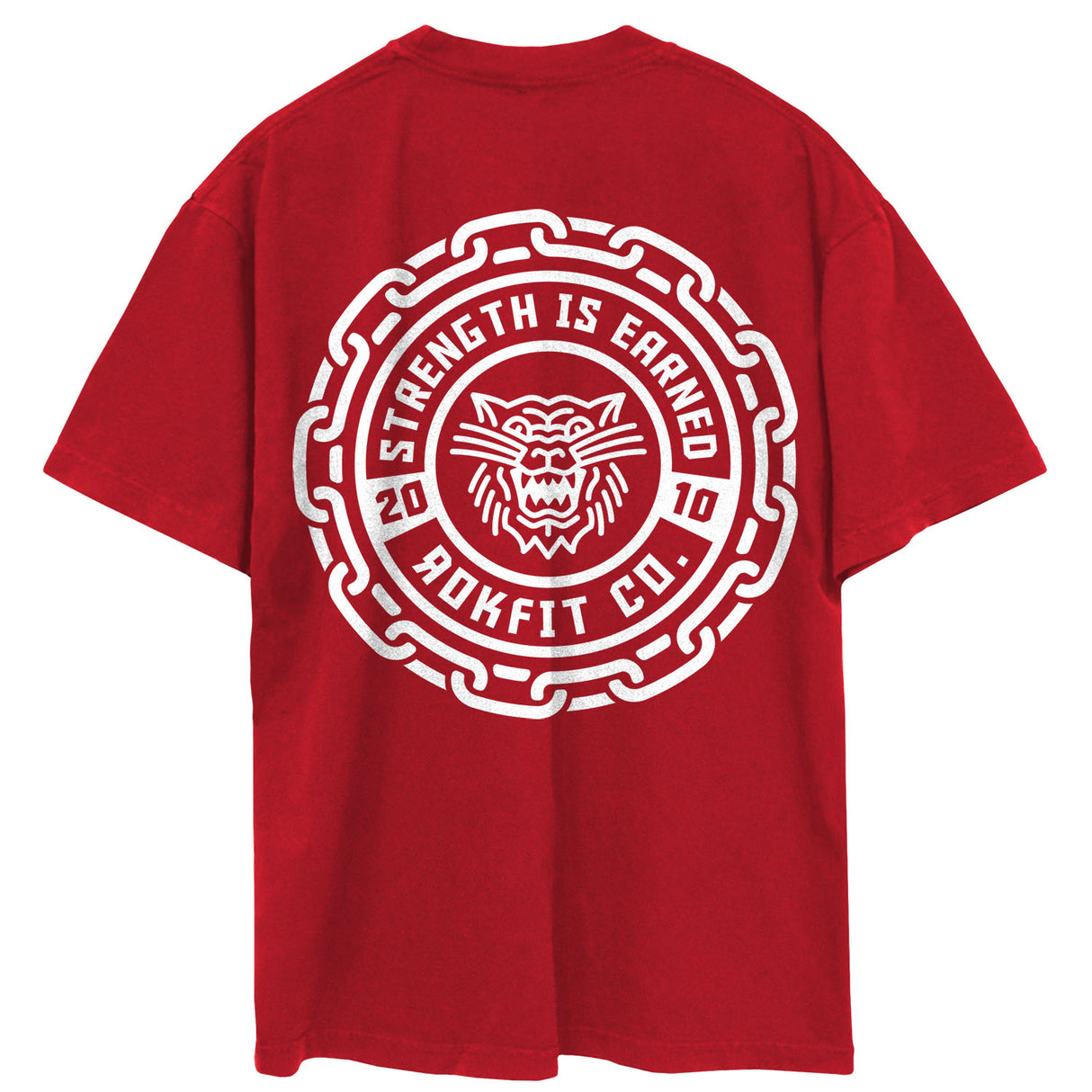 Strength Is Earned Badge - Street Tee