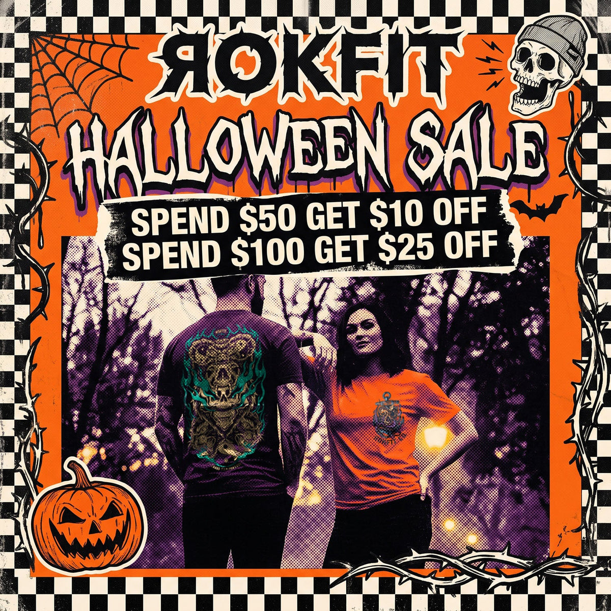 Earn Your Treats: The RokFit Halloween Event