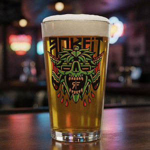 Flying Hops Pint Glass