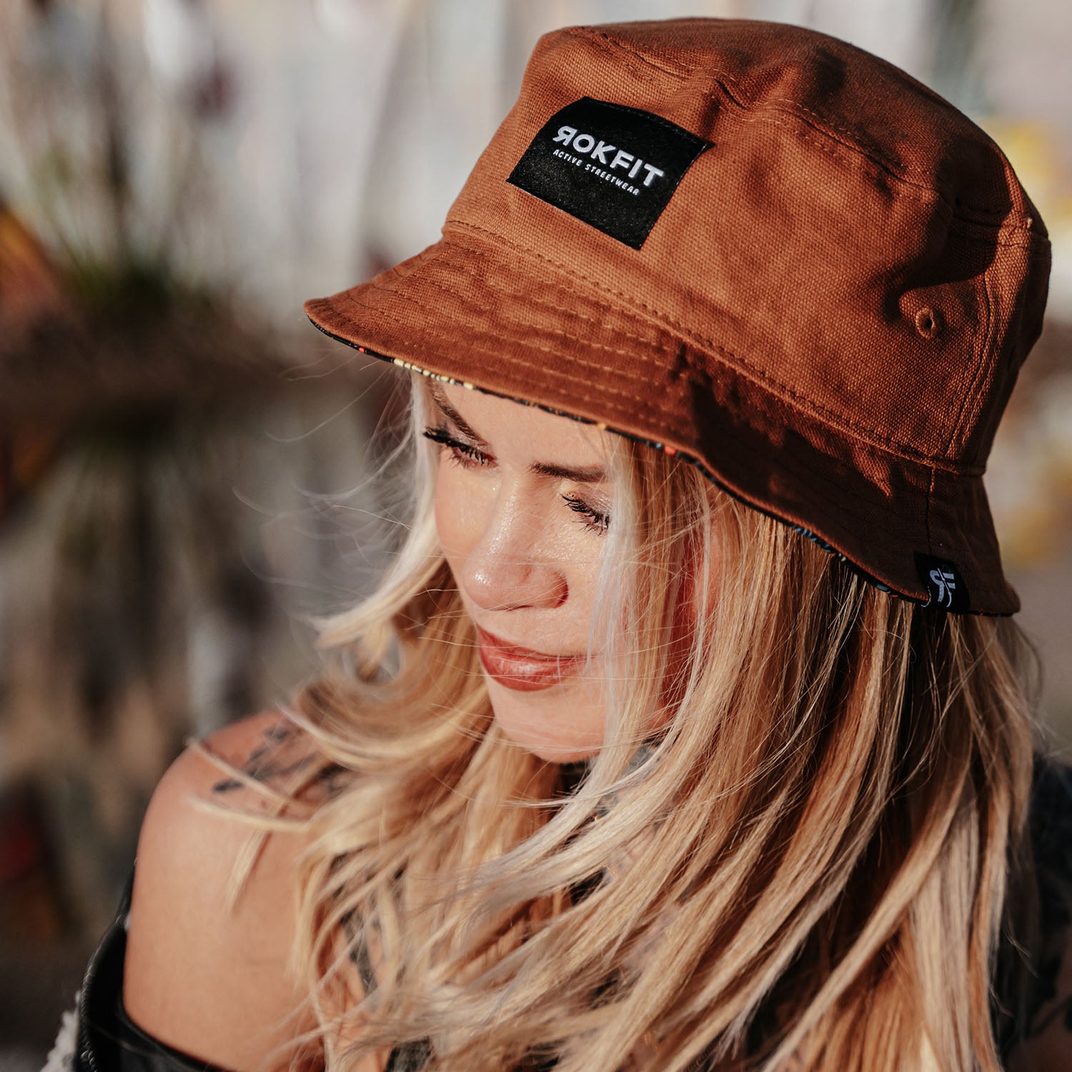RokFit Canvas Bucket Hat - Worker Brown