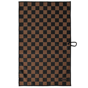 Utility Towel - Black & Gum Checker