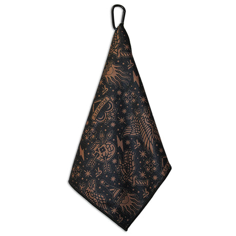 Utility Towel - Black & Gum Flash