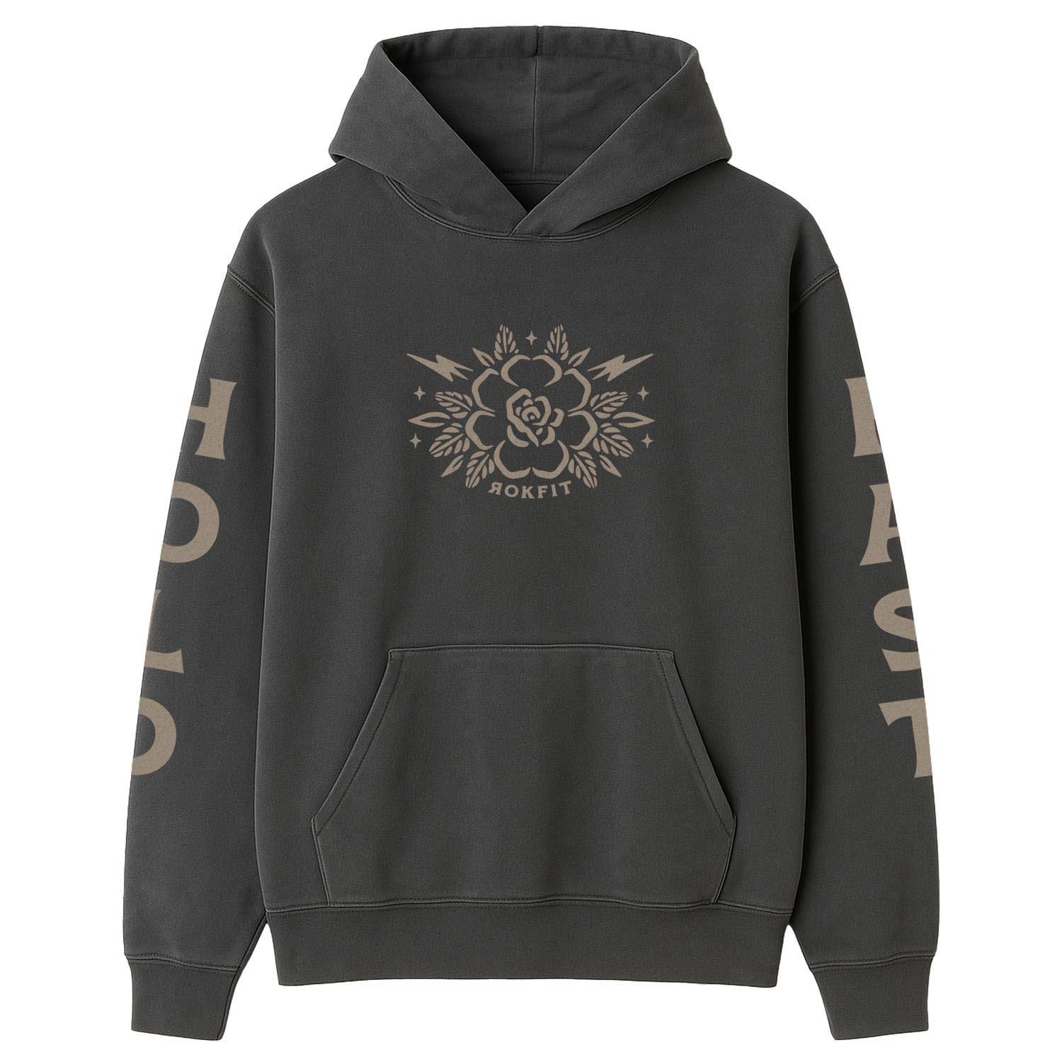 Focus Over Fear Hoodie – Heavyweight Oversized Hoodie | RokFit