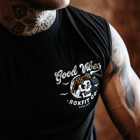 Good Vibes - Active Sleeveless Tee