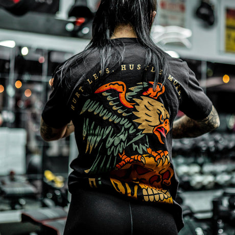 Hurt Less, Hustle More - Active Tee