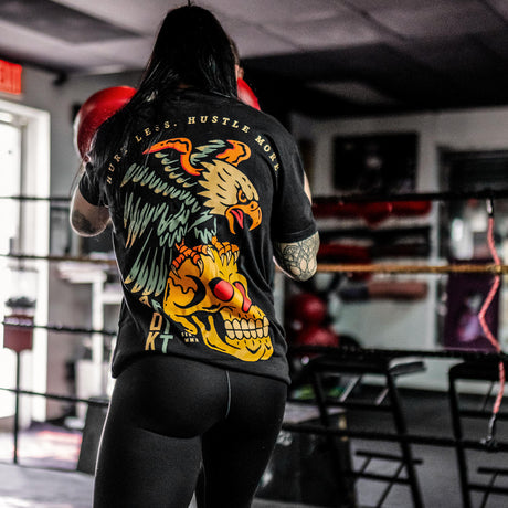 Hurt Less, Hustle More - Active Tee