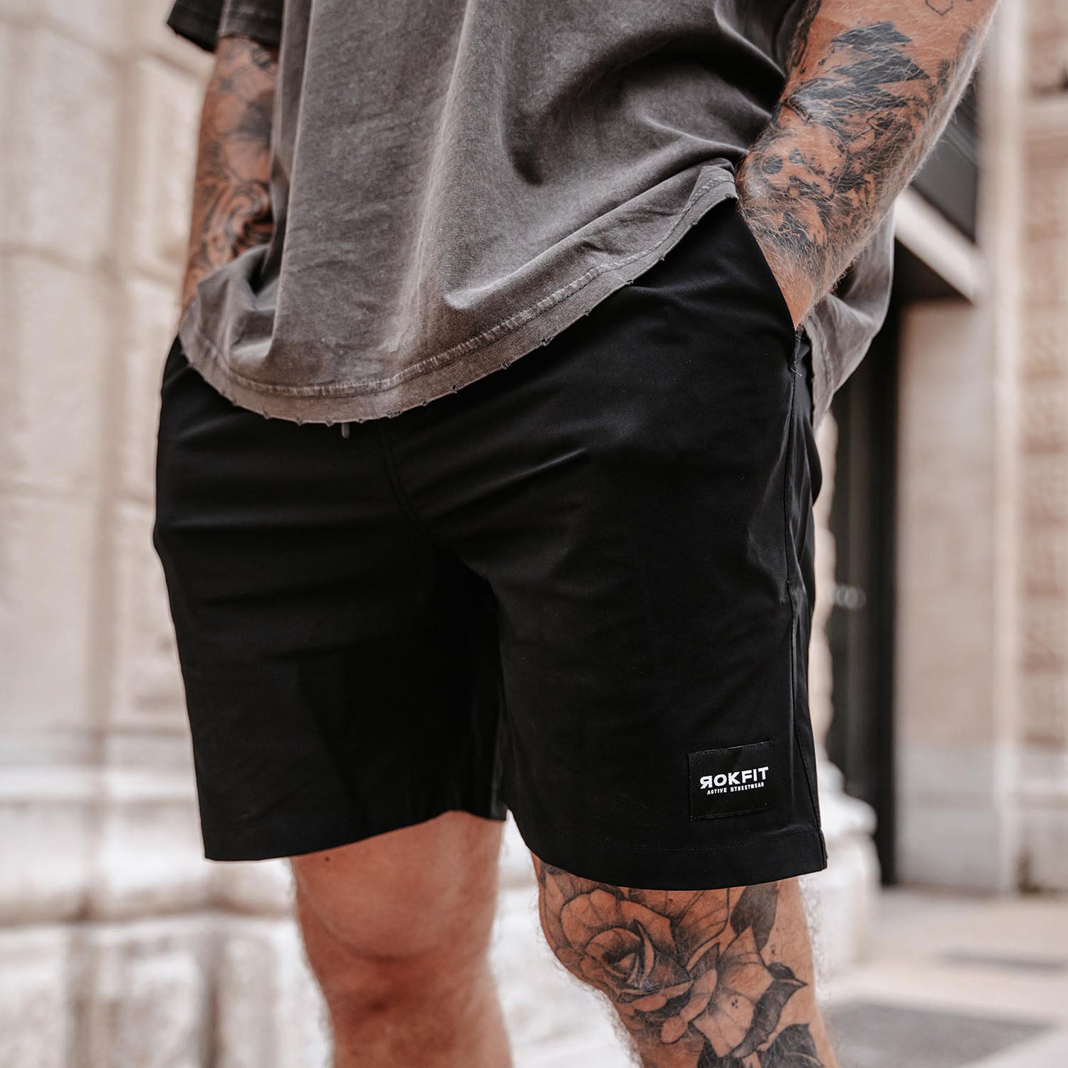 HYBRID Light weight approx. 17 short with a 7 inseam by RokFit