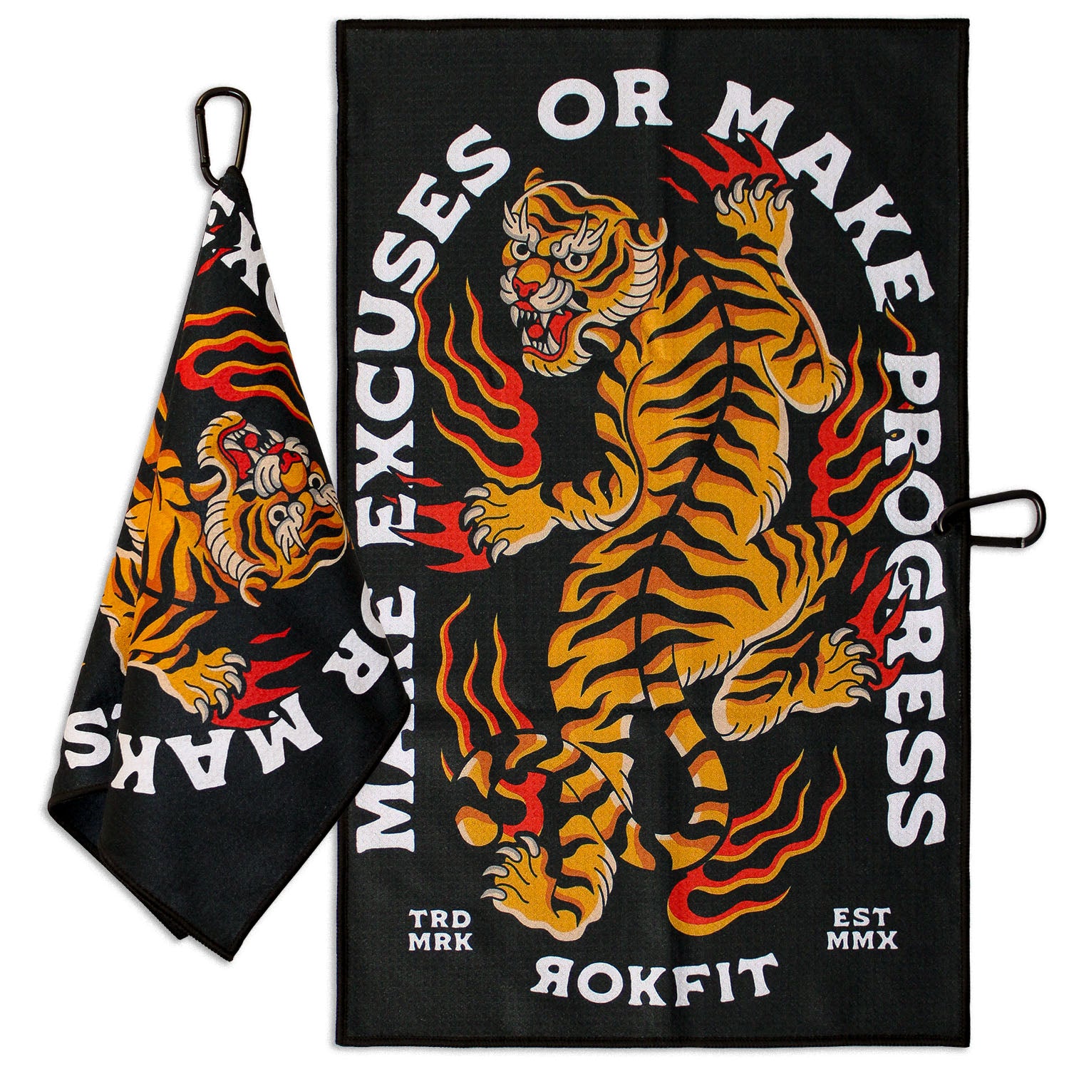 Utility Towel by RokFit | Multi-Use Gym, Golf & Everyday Towel