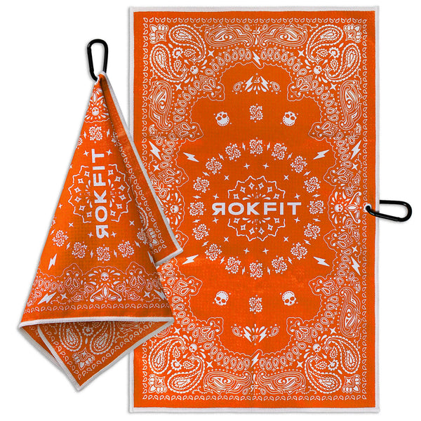 Utility Towel by RokFit | Multi-Use Gym, Golf & Everyday Towel