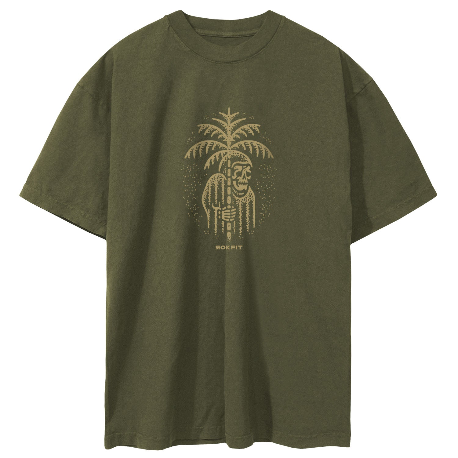 Paradise is a state of mind' - Oversized Street Tee by RokFit