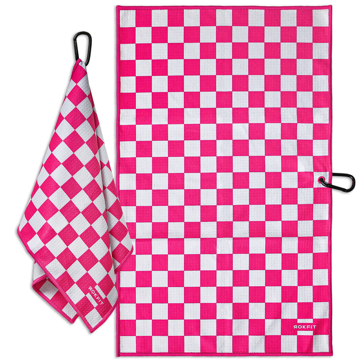 Utility Towel - Pink Checker