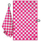Utility Towel - Pink Checker