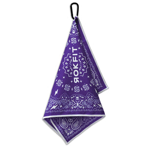 Utility Towel - Paisley Purple