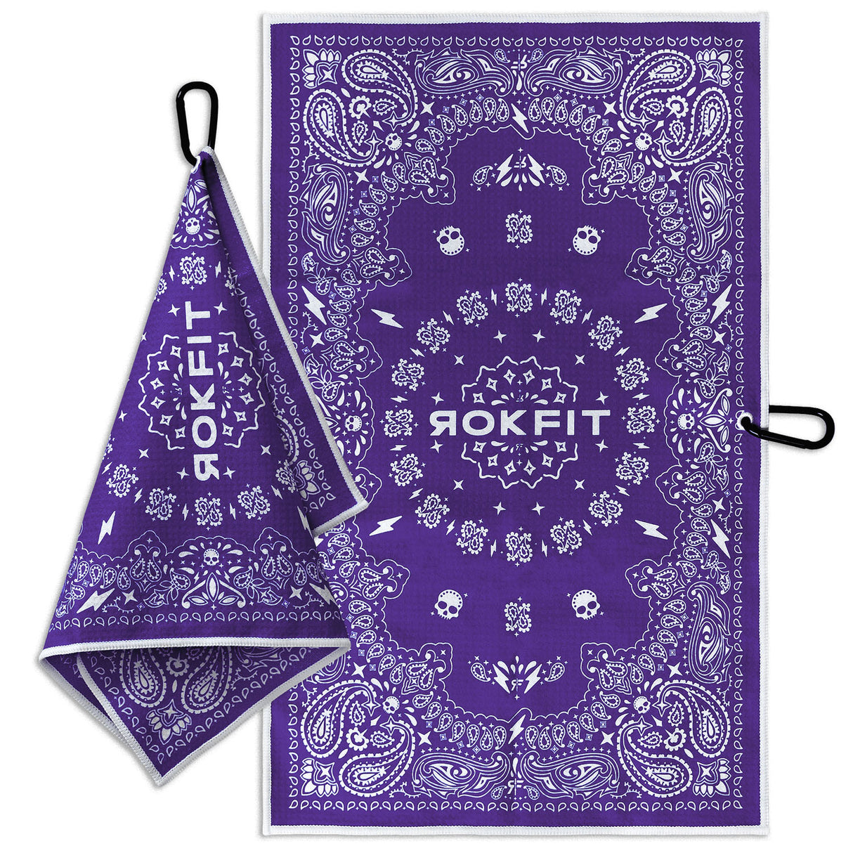 Utility Towel - Paisley Purple