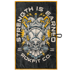 Utility Towel - Strength Is Earned