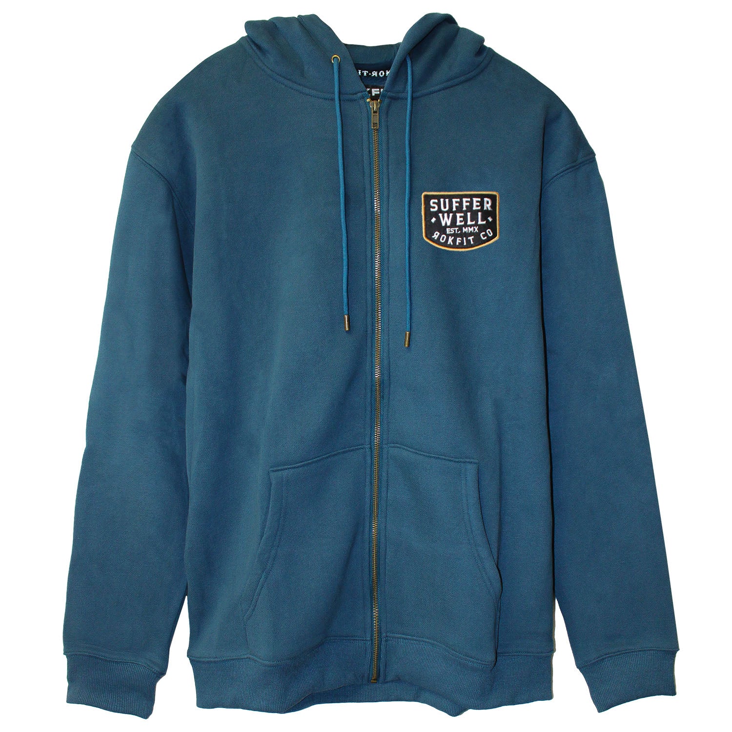 SUFFER WELL' Zip-Up Hoody - by RokFit