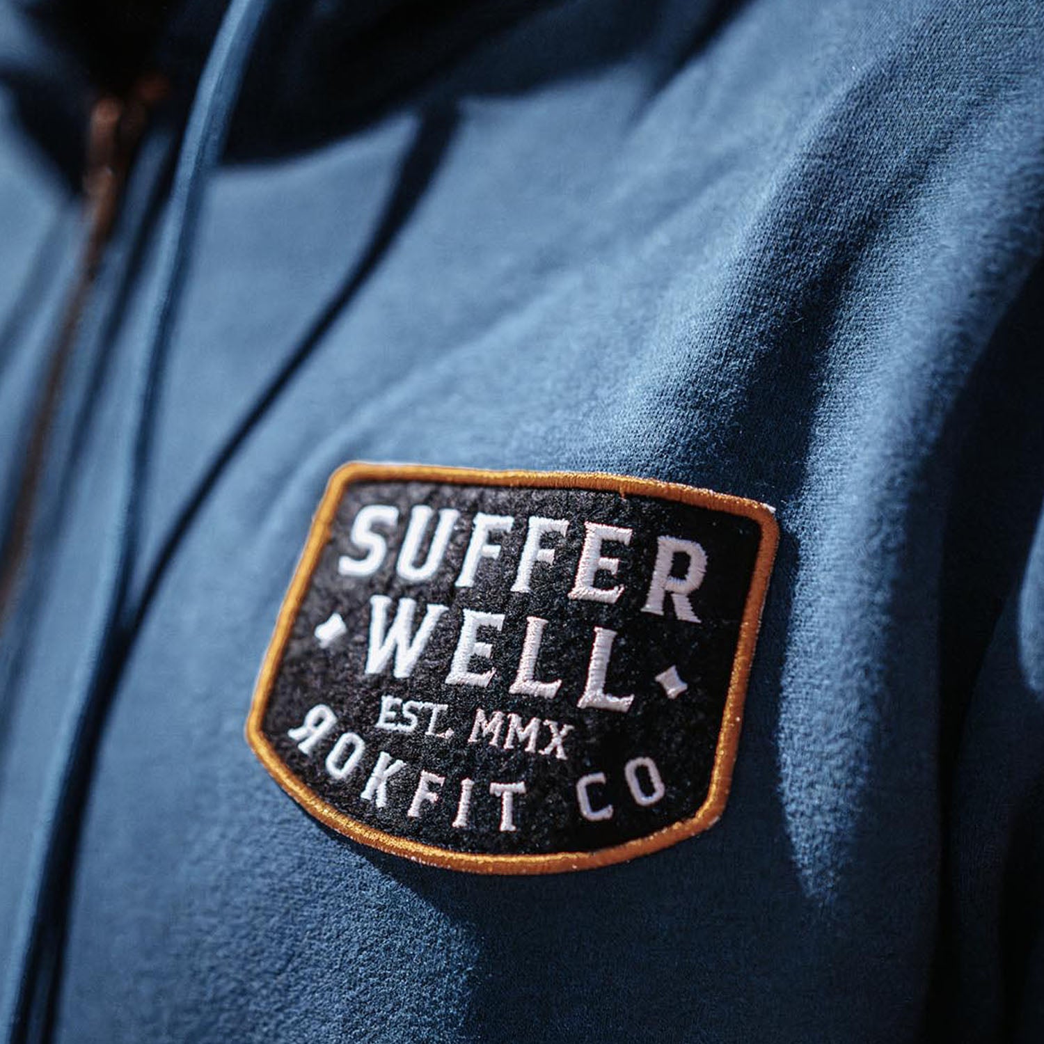 SUFFER WELL' Zip-Up Hoody - by RokFit