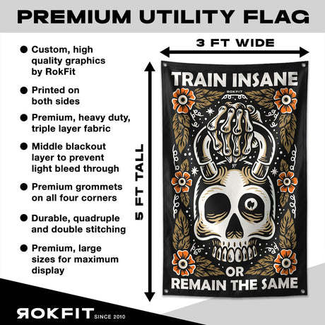Utility Flag - Train Insane Or Remain The Same