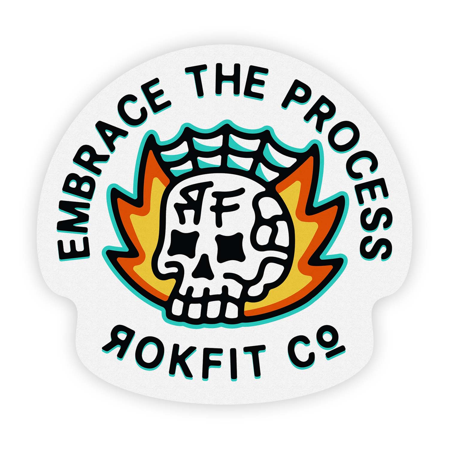 Embrace The Process - Sticker