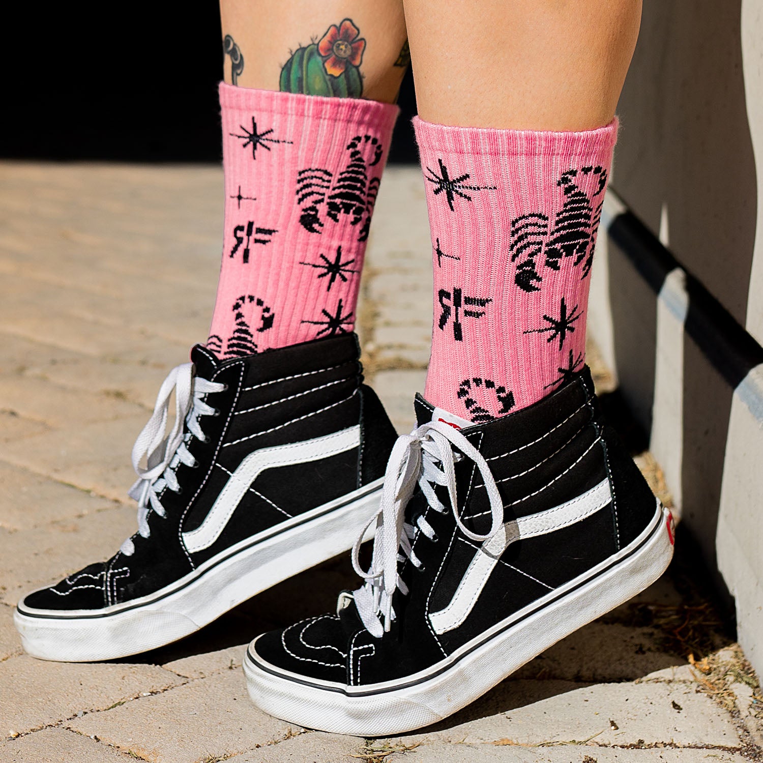 Pink Emperor Crew Sock